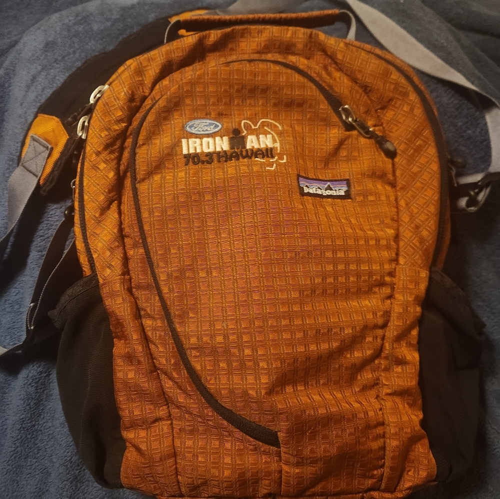 Patagonia Ford Hawaii Ironman Triathalon 70.3 Laptop Sling Bag Backpack